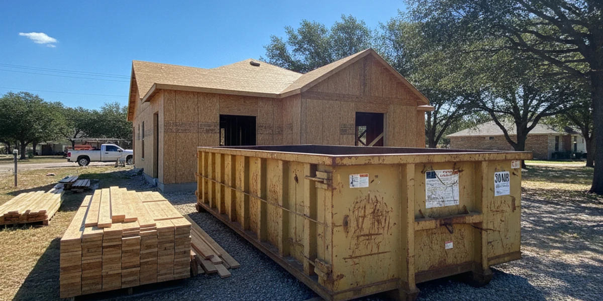 30 Yard Dumpster Rental in Schertz TX